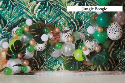 jungle boogie cake smash background