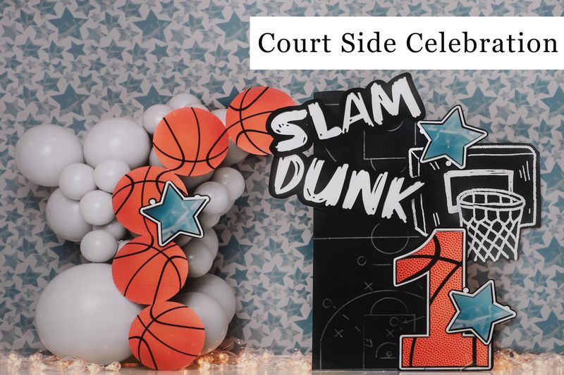 Court Side Celebration background