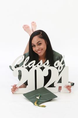 Senior and graduation portrait at MTW Portrait Studio