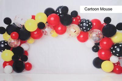 Cartoon Mouse cake smash background