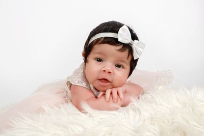 Baby milestone portrait at MTW Portrait Studio