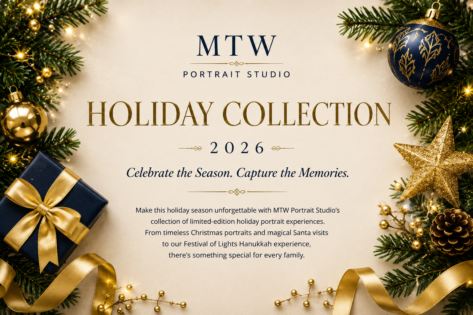MTW Portrait Studio Holiday Collection 2026