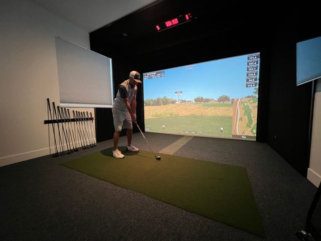 Custom Home Golf Simulator