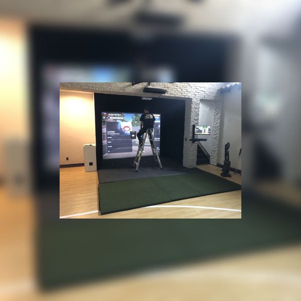 Our Colorado Springs Commercial Golf Simulator Installation Process