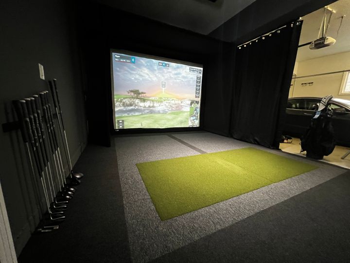 Garage Golf Simulator