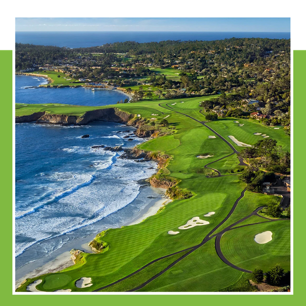 image of pebble beach golf course