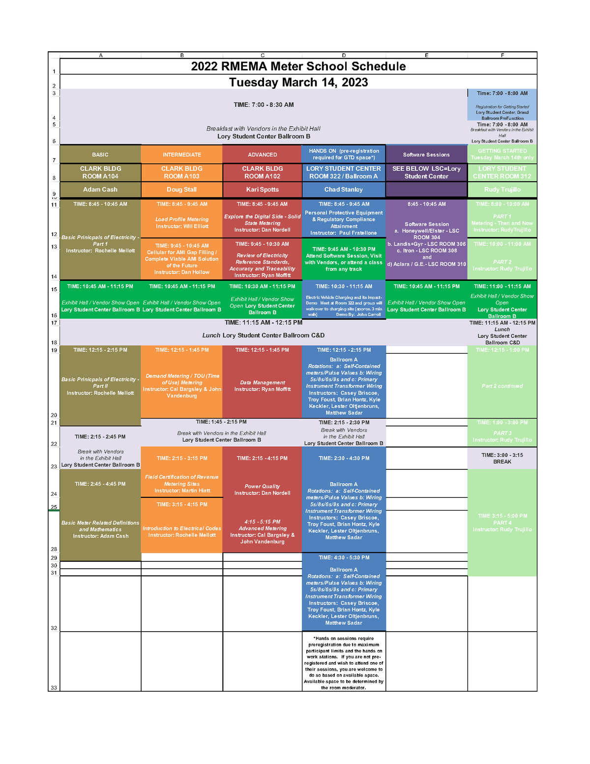 RMEMA 2023 Schedule at a glance- Tuesday 3.14.23.png