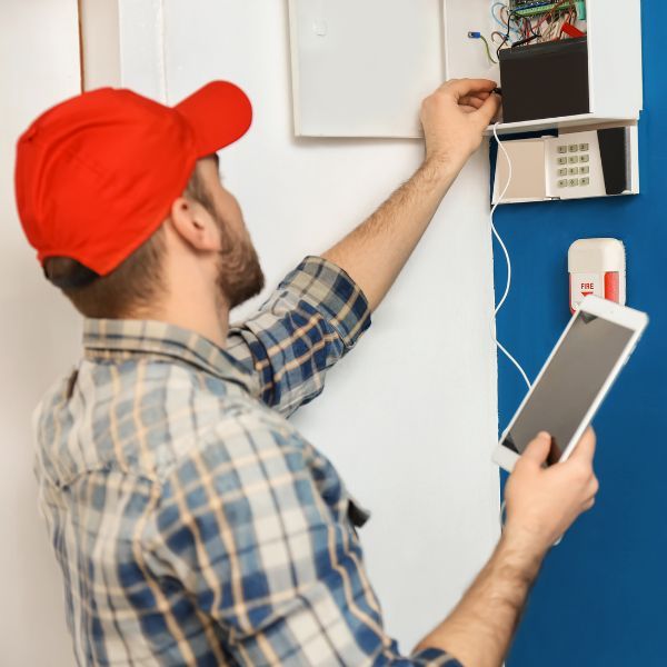 electrician testing panel