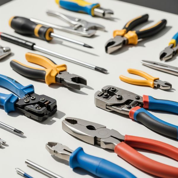 A professional set of insulated tools used by a licensed electrician