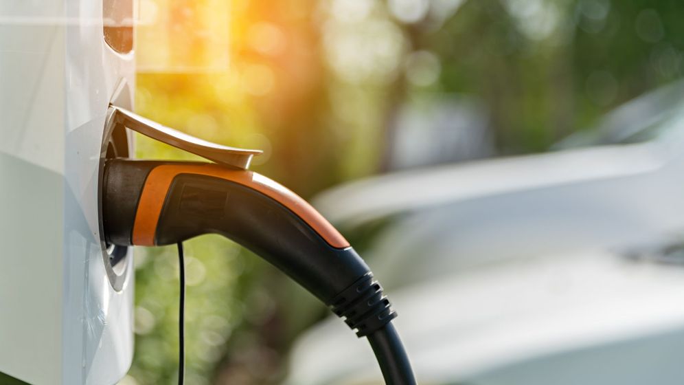 electric car charging station