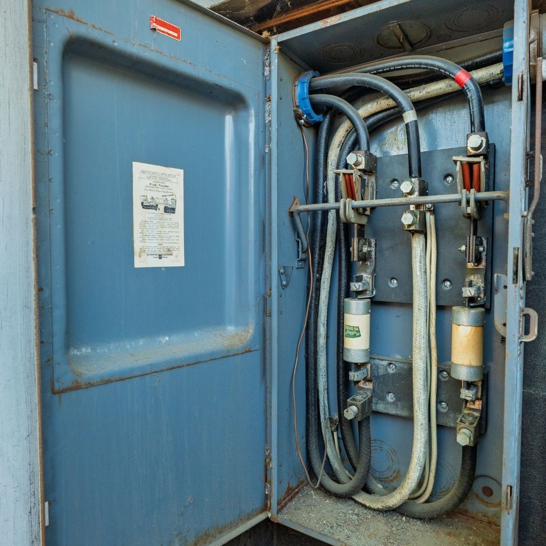 inside of an electrical box