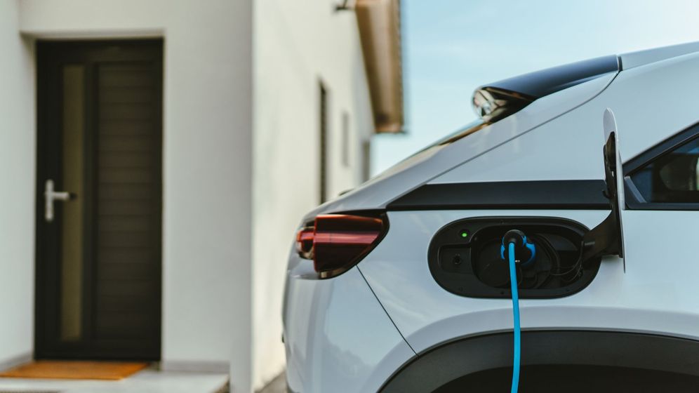 home electric car charging station