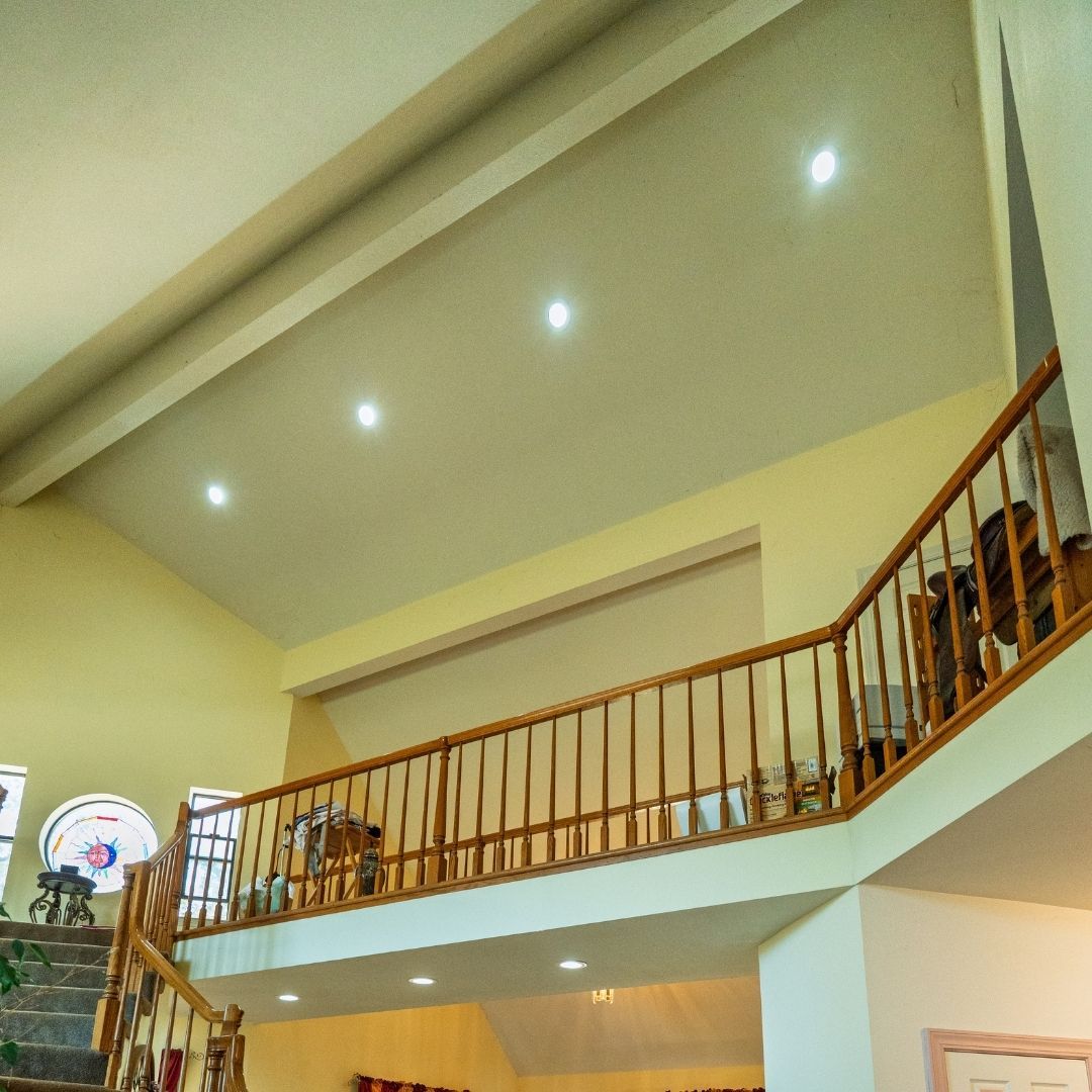 new lighting installation