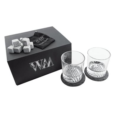 engraved whiskey set