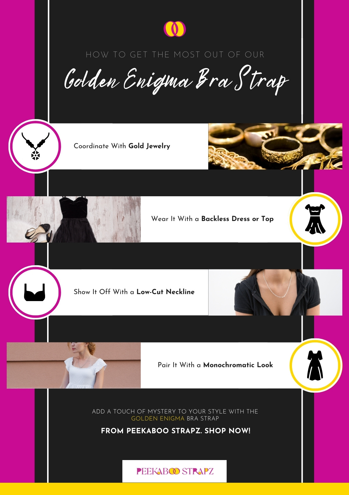 M38393 - Infographic - Golden Enigma - How to Get the Most Out of Our Glittering Gold Bra Strap.jpg