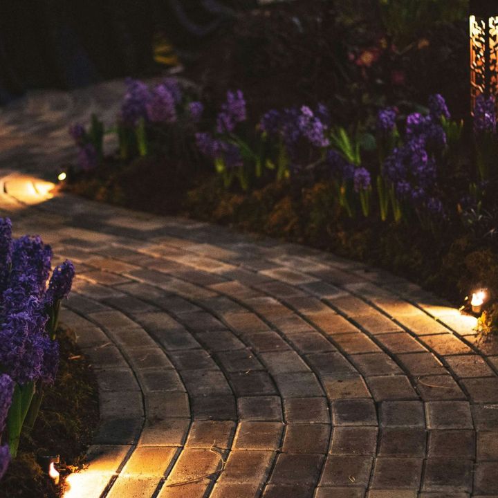outdoor lighting on brick walkway outdoor lighting on brick walkway