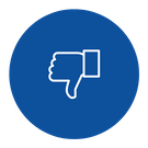 thumbs down