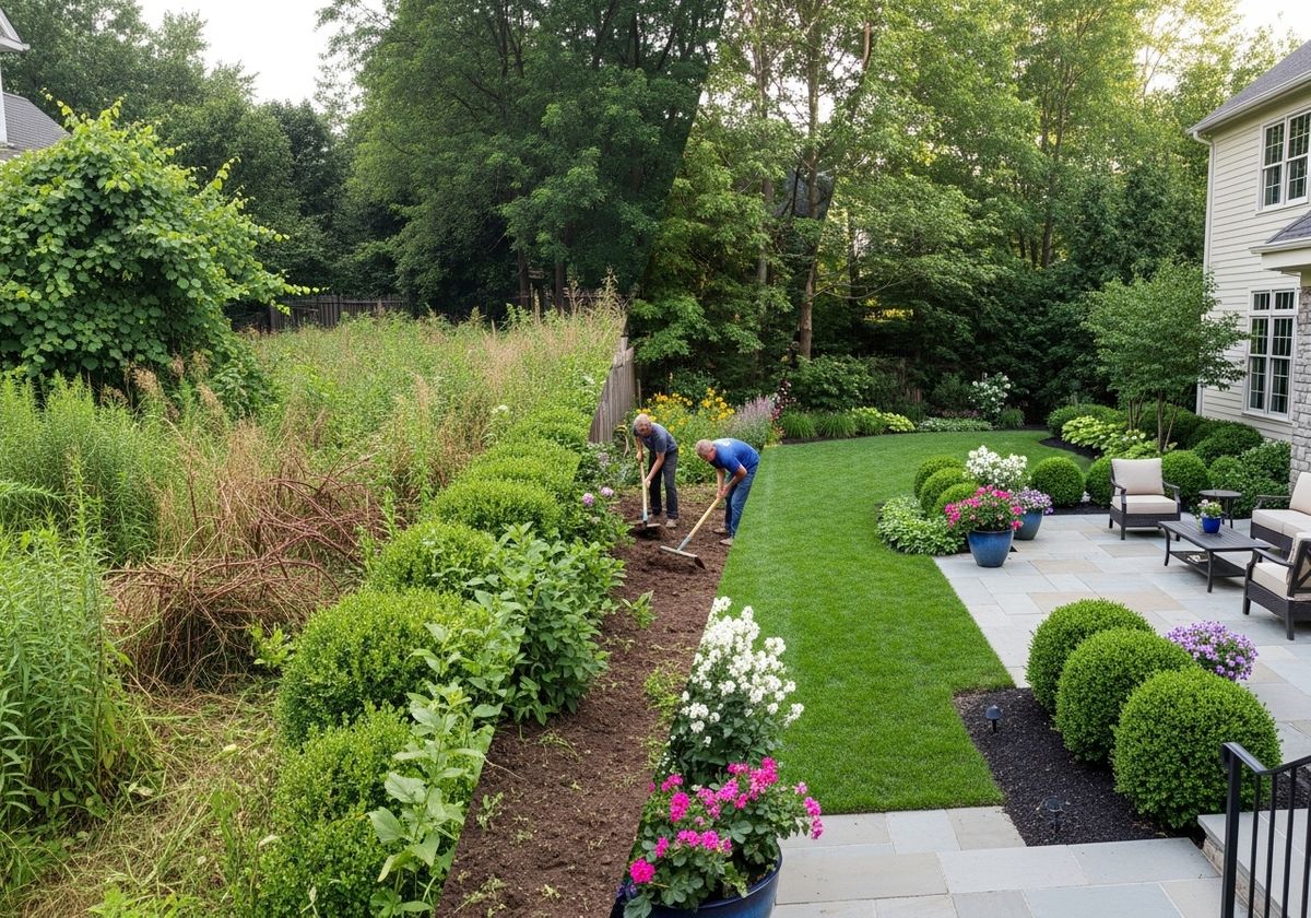 Garden Renovation in Progress