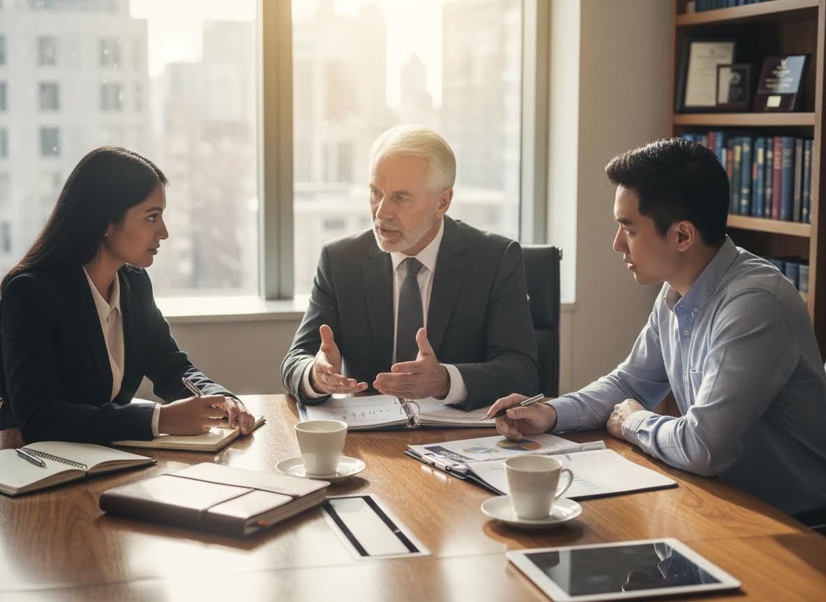 Diverse Business Professionals Meeting