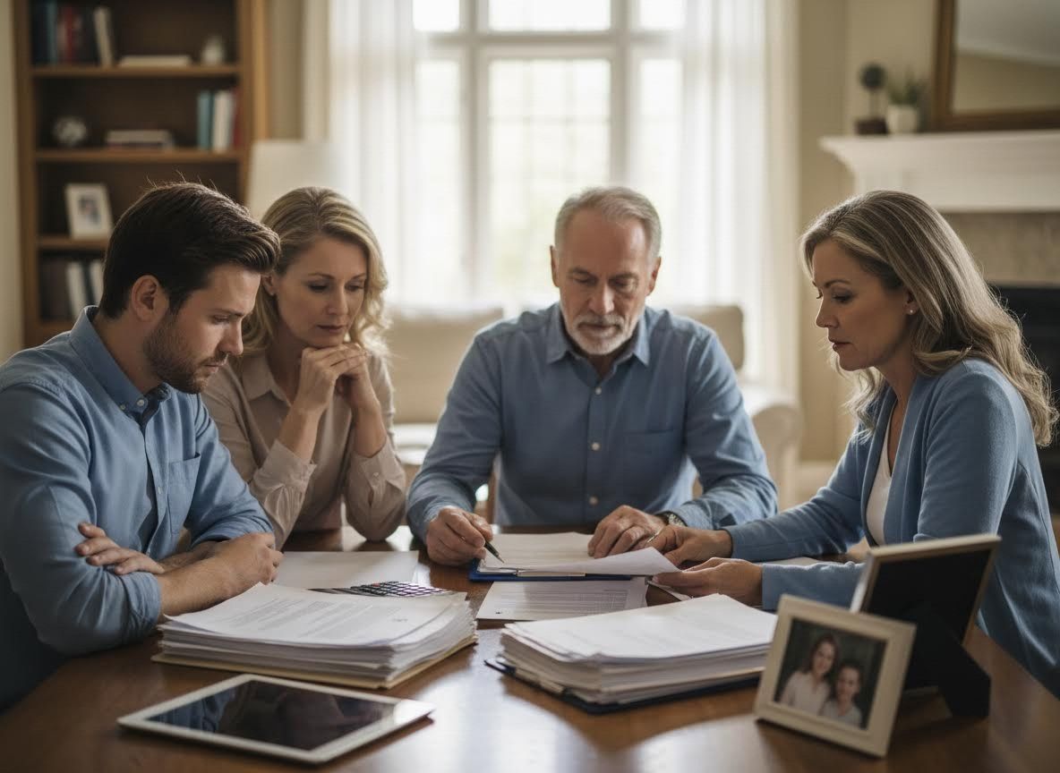 Family Meeting to Review Documents