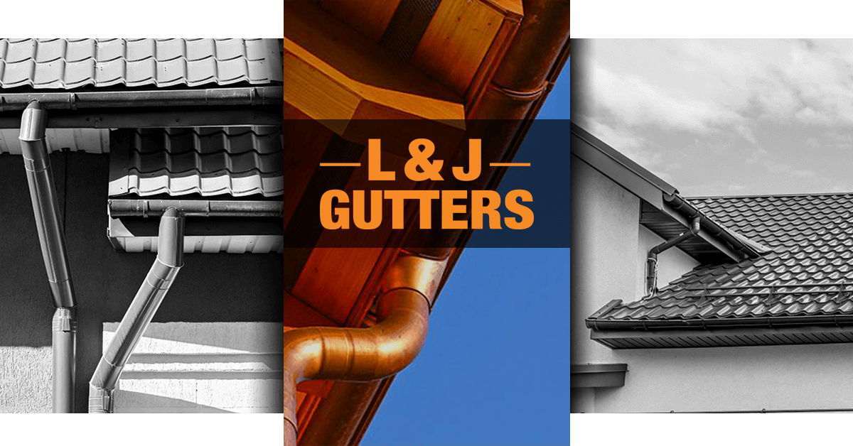 L & J Gutters Banner