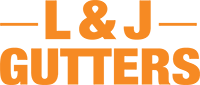 L & J Gutters Logo