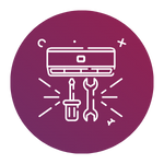 ductless mini split maintenance icon