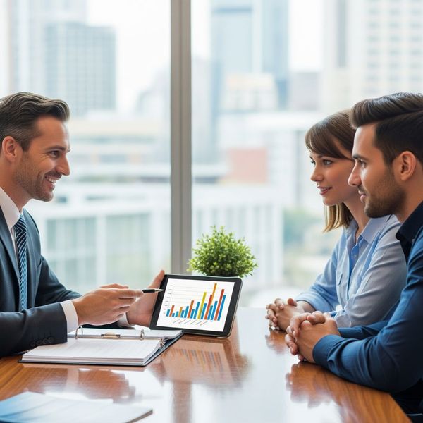 Talking through a financial investment