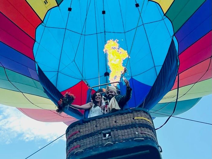 Hot Air Balloon Proposal So Magical