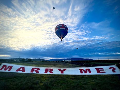 Hot air balloon proposal
