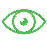 Icon of an eyeball