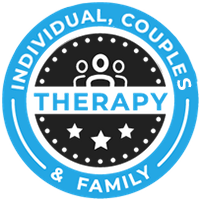 individual, couples, and family therapy trust badge