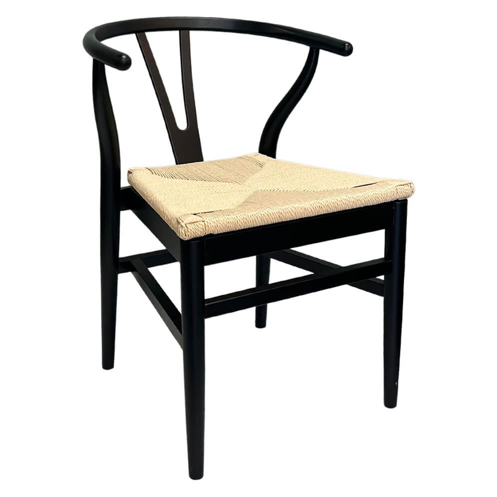 Henry Wishbone Chair | Black Side.jpg