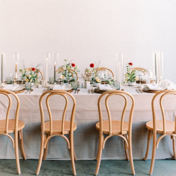 Wedding chairs and tables