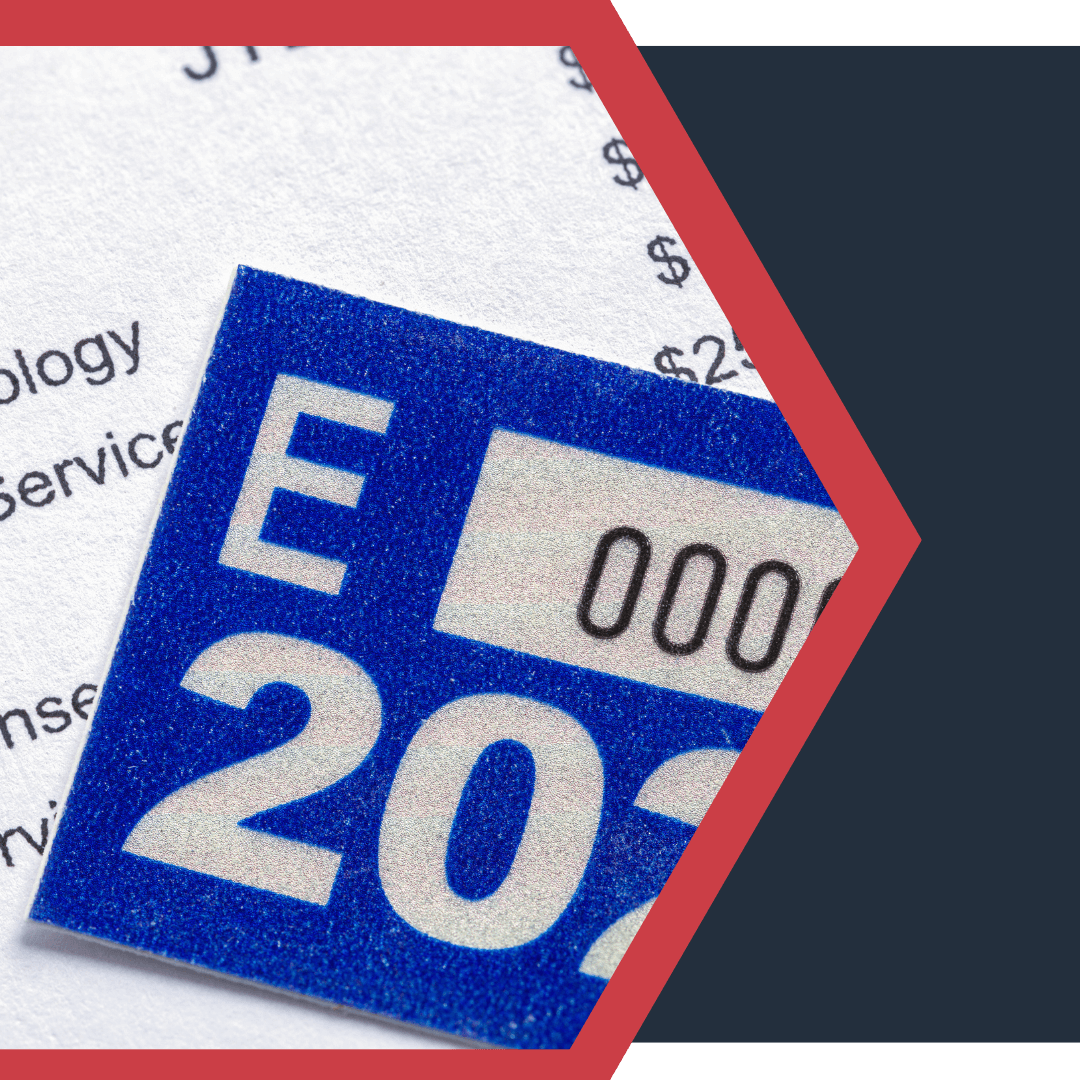 registration paperwork with new license plate tags registration paperwork with new license plate tags