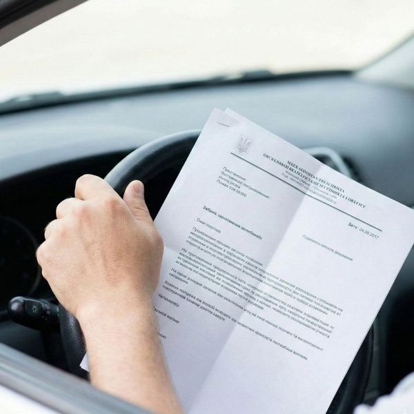 Moving permit document.