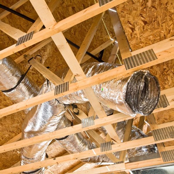 duct work in attic