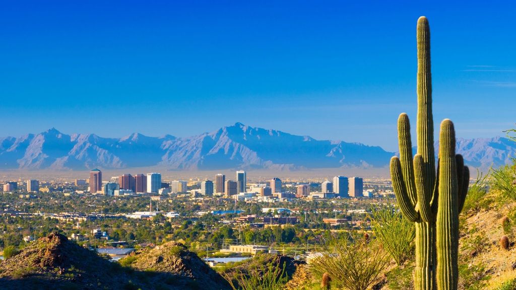Panoramic view of Phoenix, AZ