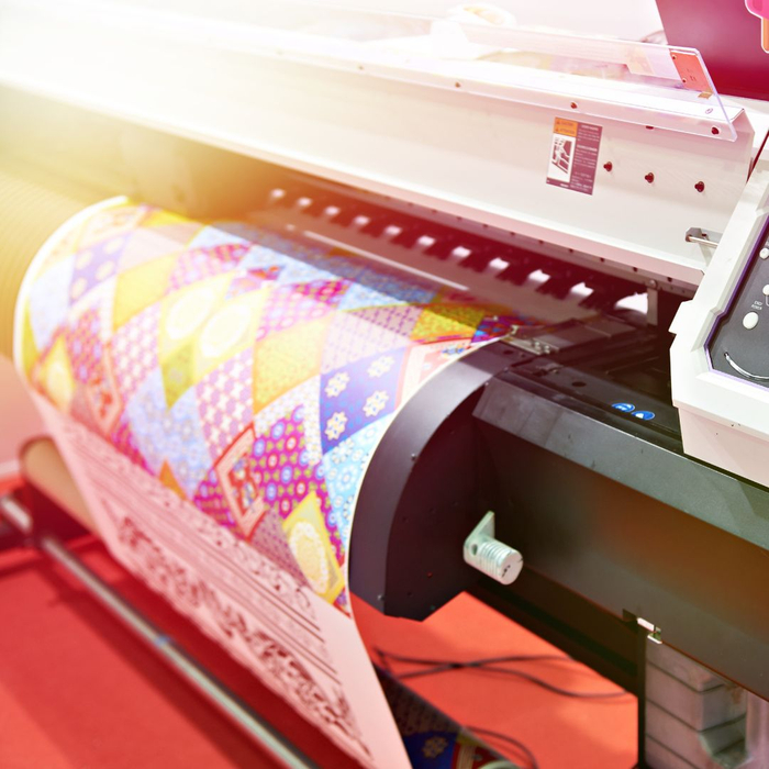 color printer printing document