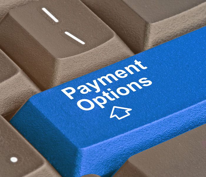 payment options button payment options button