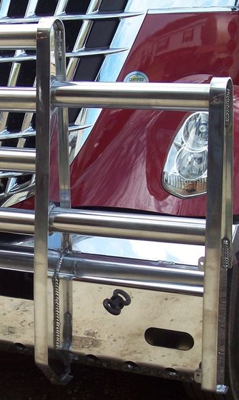 Semi Standard upright Aluminum Bumper