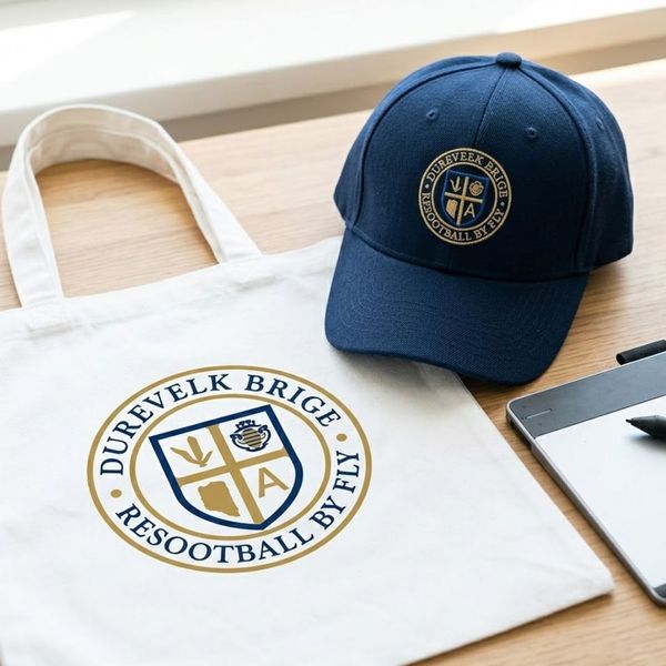 embroidered hat and bag