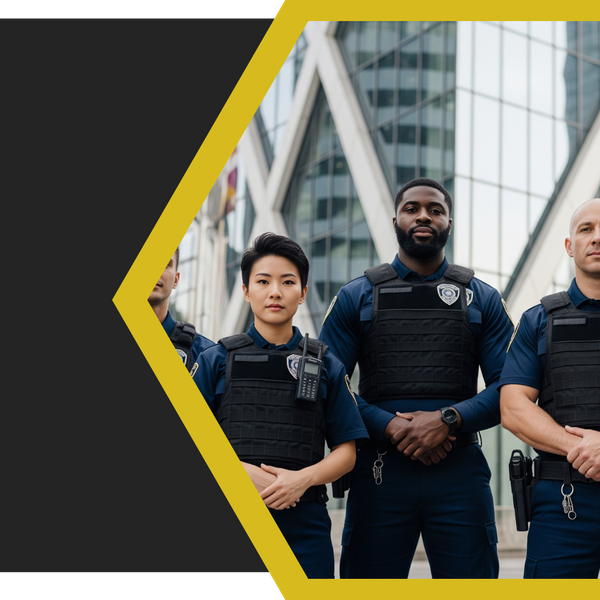 Team of security guards