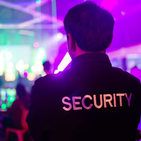 a security guard at a concert Number One Trusted Crime Prevention (2).jpg