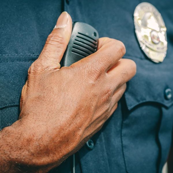 security guard hand