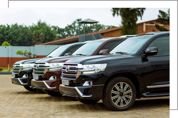 fleet of cars.
