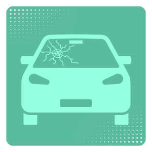 cracked windshield