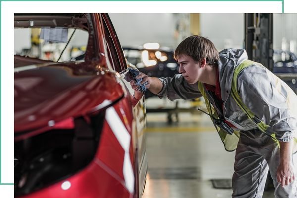 auto body repair.