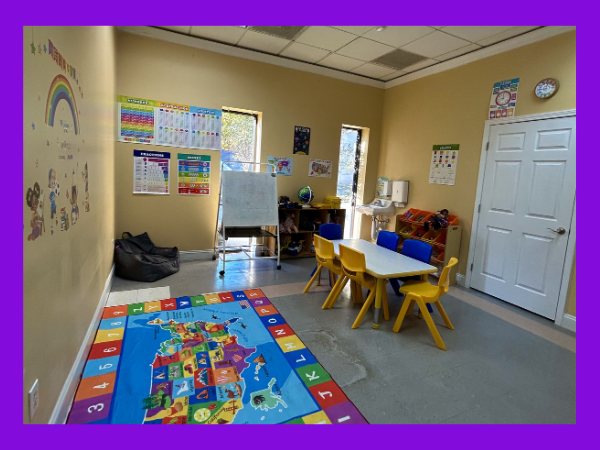 Precious Gems Academy classroom. 