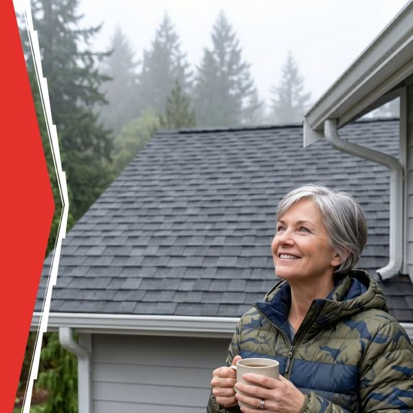 homeowner standing outside